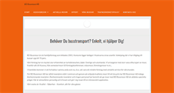 Desktop Screenshot of bdbussresor.se