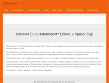 Tablet Screenshot of bdbussresor.se